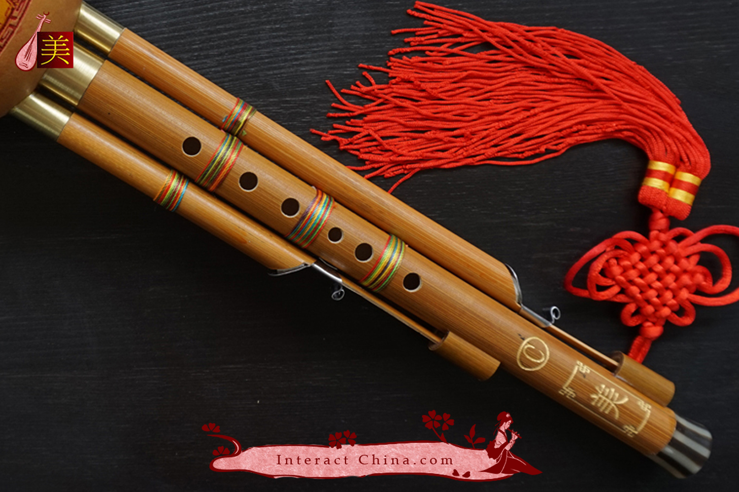 2021 Bamboo 3 Octaves Chinese Hulusi Flute Woodwind 103 + Case + How